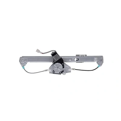 Image of 51357125059, 7125059 Window regulator VALEO 850824 Left Rear electric with motor without comfort function BMW: X5