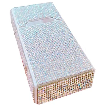 Image of Portable Women Cigarette Box Case Shiny Small Accessories Pocket Carrying Cigarettes Storage Holder,20 Thin Cigarettes,Silver
