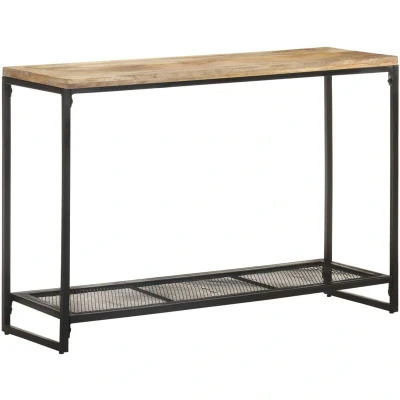 Image of vidaXL Console Table 110x35x75 cm Solid Mango Wood