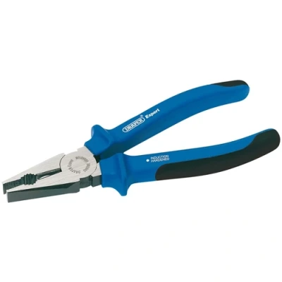 Image of Draper Heavy Duty Soft Grip Combination Pliers, 160mm