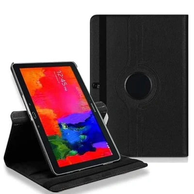 Image of Huanghua Tablet Leather Flip Case for Samsung Galaxy Note Pro &amp; Tab (SM P900/P901/T905/P907) 12.2 inch, 360 Degree Rotating Stand Full Protective Cover