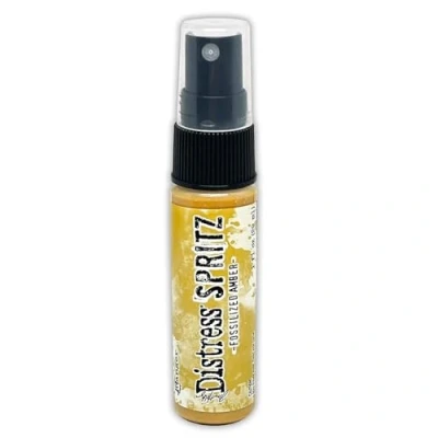 Image of Tim Holtz Distress Spritz 1oz Fossilized Amber