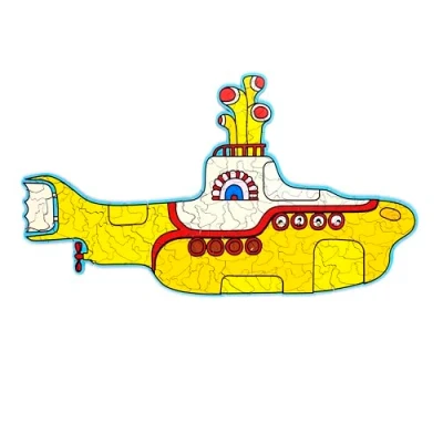 Image of Puckator The Beatles Yellow Submarine 130pc Jigsaw Puzzle
