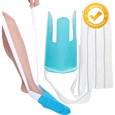 Image of OrtoPrime Sock Aid Tool for Elderly Device Compression Socks Assistance Seniors Gifts The Helper Older Individuals