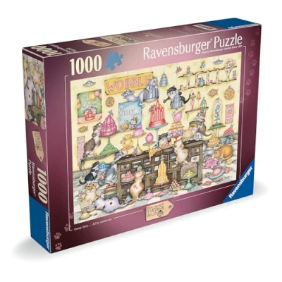 Image of Ravensburger Crazy Cat’s: Jelly Jamboree 1000 piece Jigsaw Puzzle for Adults and Kids Age 12 Up