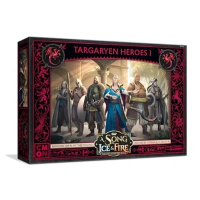 Image of Cool Mini Or Not A Song Of Ice &amp; Fire: Targaryen Heroes 1 Miniatures Game Expansion Ages 14+ 2 Players 45 60 Minutes Playing Time