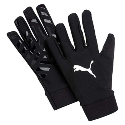 Image of Puma Unisex&#039;s Field Player Glove, Black, Size 5