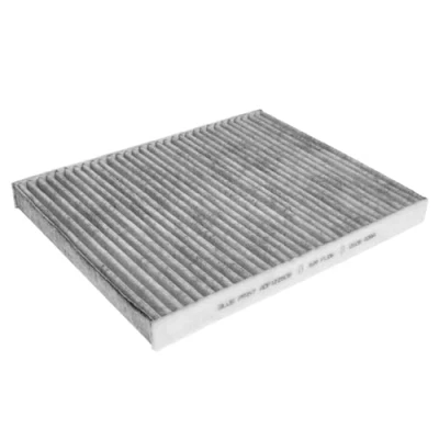 Image of 8V5J19G244AA, 8V5J19G244AAHF, H1BH19G244AA, L1BJ18E269AA Pollen Filter BLUE PRINT ADF122505 Activated Carbon 240mm 191mm 22mm FORD: FIESTA 6