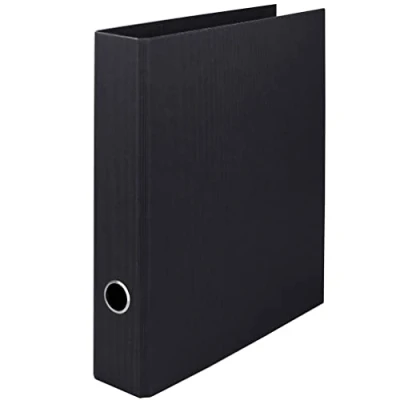Image of Rossler Soho A4 50mm Spine Lever Arch File Black
