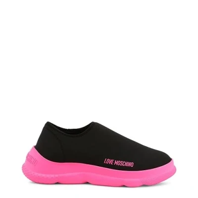 Image of Love Moschino Women&#039;s Scarpa Oxford Flat, Nero, 5.5 UK