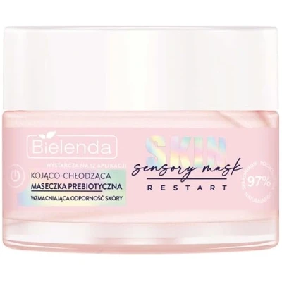 Image of Bielenda Skin Restart Sensory Mask Maseczka Prebiotyczna Kojąco Chłodząca dla Wrażliwej Cery 50ml
