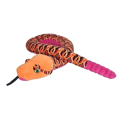 Image of Wild Republic Tribal Orange Plush, Soft Toy, Plush Gifts for Kids 137cm