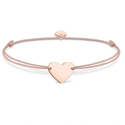 Image of Thomas Sabo Women Bracelet Little Secrets Heart 925 Sterling Silver LS005 597 19 L20v