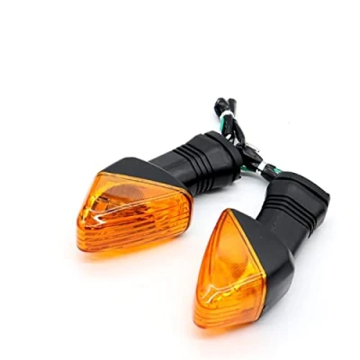 Image of BIVITA Blinker Lamp Compatible with KAWASAKI for KLR 650 KLE VERSYS 500 2005 2006 2007 Motorcycle Indicator (Color : One Size)