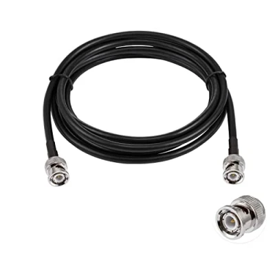 Image of Vecys BNC Male to Cable 50ohm RG58 RF Coaxial Pigtail Jumper 10ft/3m for Antennas Ham Radio Handheld