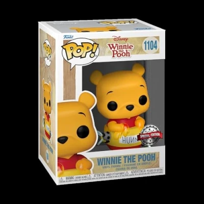 Image of Funko 58234 Pop! Disney: Winnie the Pooh (In Honey Pot Special Edition) #1104
