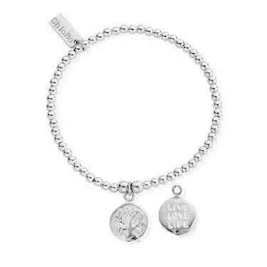 Image of ChloBo Silver Tree Of Life Bracelet
