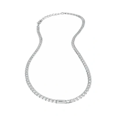 Image of Breil Necklace for Men GROOVY Collection TJ1980, Men&#039;s Necklace, Chain in Stainless Steel, 47 cm