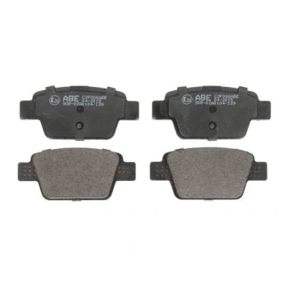 Image of 0000071765051, 6001073153, 71765051, 71769094S1, 71770014 Brake pad set ABE C2F006ABE P Rear Axle not prepared for wear indicator ALFA ROMEO: MiTo