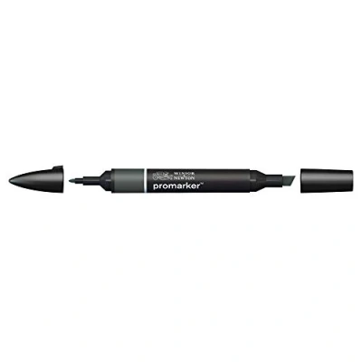 Image of Winsor and Newton 0203382 Professional Marker, Cool Grey 7, Pack of 3