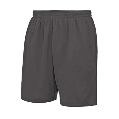 Image of Just Cool Mens Sports Shorts (XL) (Charcoal)