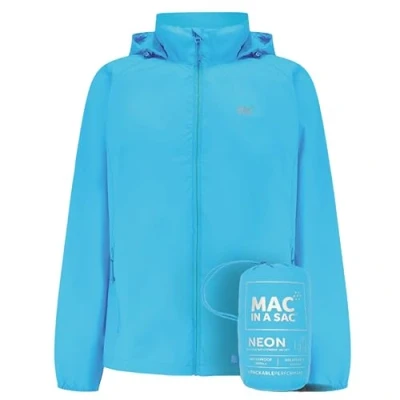 Image of Mac in a Sac Mias Origin 2 Adult Jacket Xs New Neon Blue