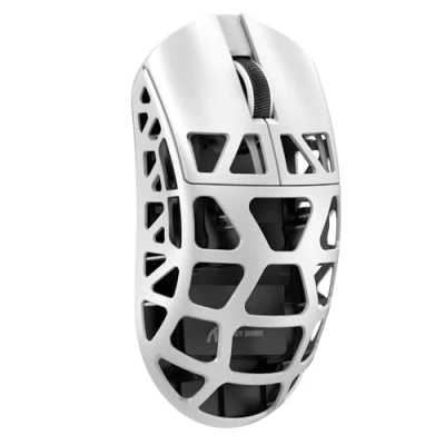 Image of ATTACK SHARK R3 Magnesium Alloy Mouse, Wireless 8K 46g SUPERLIGHT PixArt PAW3395 Gaming Sensor, BT/2.4G/Wired Adjustable DPI 26000, Office Mice for Win11/Xbox/PS/Mac White