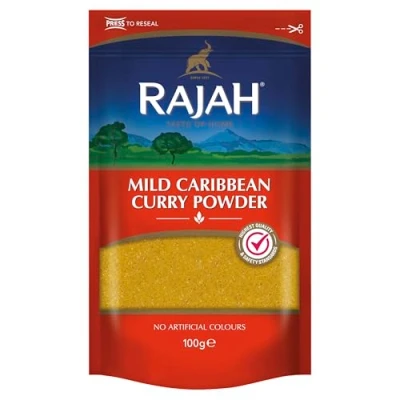Image of Rajah Caribbean mild Curry Powder 100g