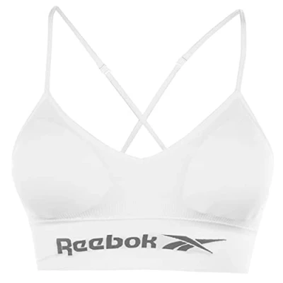 Image of Reebok Womens 2 Pack Seamless Crop Tops Ladies