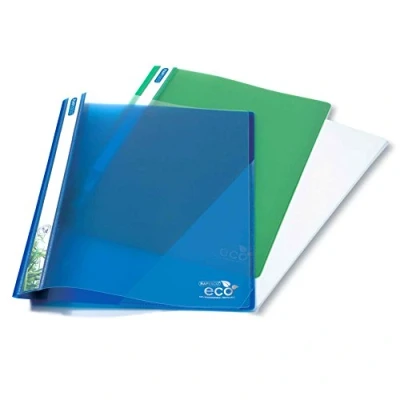 Image of Rapesco 1099 ECO Report File, A4, Assorted Colours, Pack of 10
