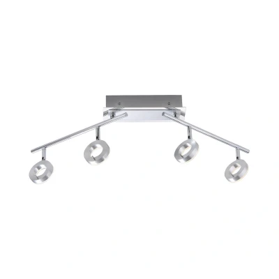 Image of Sileda Ceiling Spotlight Bar Aluminium Matt 4x 6.4W LED 3000K IP44
