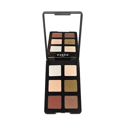 Image of Eyeko Limitless Eyeshadow Palette 1 Light nude toned 8 hour long wear Crease proof Vegan