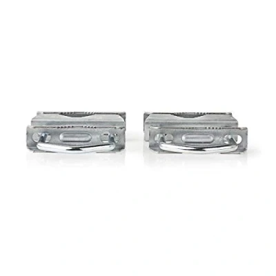 Image of Pair Aerial Pole Mast CB Ham TV Antenna Bracket 40 60mm Quality Steel Clamps 60 mm
