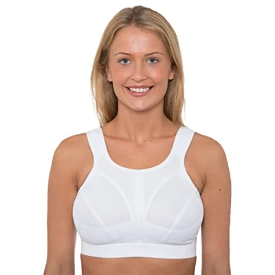Image of Ladies Sports Bra (with Extender) LG555 White 36C