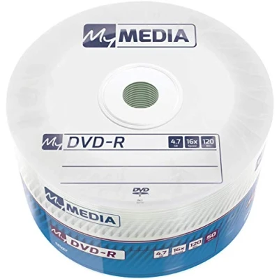 Image of MyMedia DVD R 4.7GB and 16x Burning Speed, wrap of 50 pieces