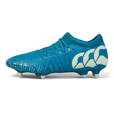 Image of Canterbury Unisex&#039;s Speed Infinite Team Boots, Lagoon/Sunny Lime/Spray, 12. UK