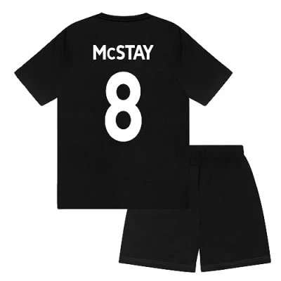 Image of Celtic FC Boys McStay 8 Sublimation Short Pyjamas Green 12 13 Years