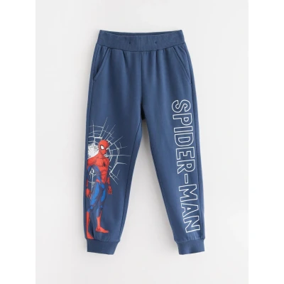 Image of Lindex Trousers Spiderman Tracksuit bottoms for kids, Size: 2 3y, Dark blue
