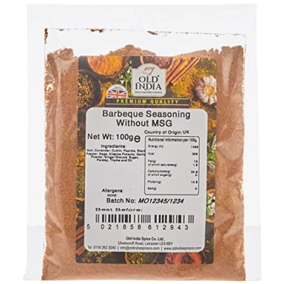Image of Old India Barbeque Seasoning Without MSG 100g