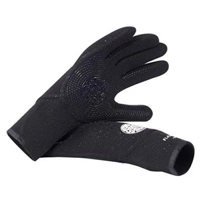 Image of Rip Curl 2023 Flashbomb 3/2 mm 5 Finger Glove WGL1CF Black Size XL