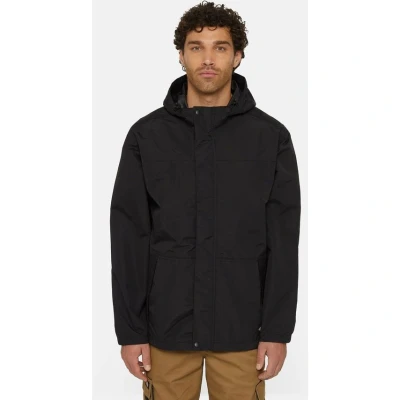 Image of Dickies, Men&#039;s, WATERPROOF RAIN JACKET, BLACK, S