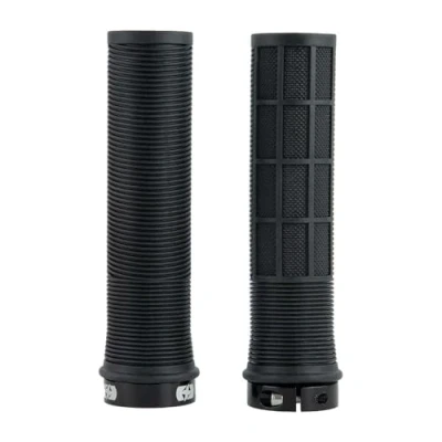 Image of Oxford HG805B Driver Lock On MTB Grips Black. Bicycle Handlebar Grips.