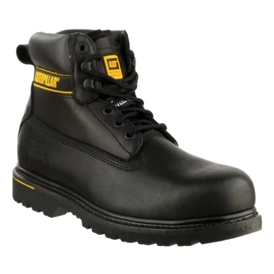 Image of Caterpillar Men&#039;s Holton Sb E Fo Hro Src Ankle Boots, Black, 12 UK