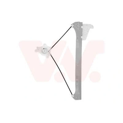 Image of 5Z3837462, 5Z3837462A Window regulator VAN WEZEL 5818266 Right Front electric without motor VOLKSWAGEN: Fox Hatchback