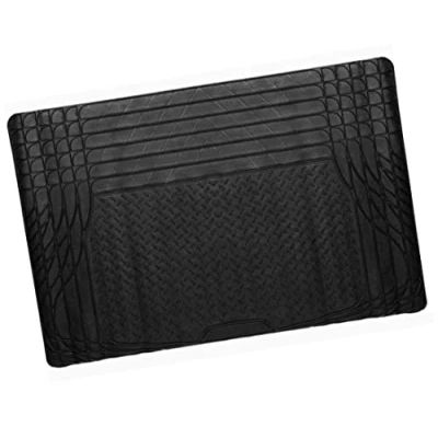 Image of Car Boot Mat Liner Universal Non Slip Deep Dish Heavy Duty Rubber for Cars SUV Truck and VAN, Waterproof, All Weather