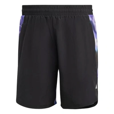 Image of adidas Men&#039;s Designed for Movement HIIT Shorts, Black/Silver Met., S