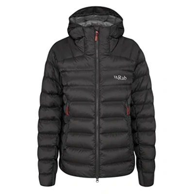 Image of Rab Women&#039;s Electron Pro Down Jacket for Climbing &amp; Mountaineering Anthracite 14