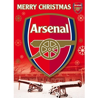 Image of Arsenal FC Christmas Card
