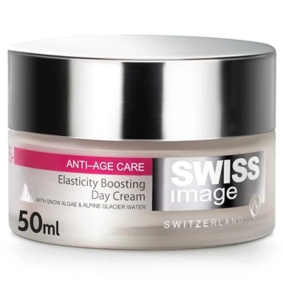 Image of SWISSIMAGE ANTI AGE 36+ Elasticity Boosting Day Cream Natural and Effective Ingredients Parabens, SLE/SLES, Phthalates free 50ml
