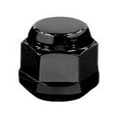 Image of MCGARD 64029 Black Bulge Cone Seat Style Lug Nut Set (1/2&quot; 20 Thread Size) of 4